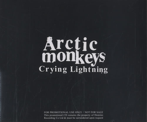 Arctic Monkeys Crying Lightning CD single (CD5 / 5") UK MEOC5CR492949