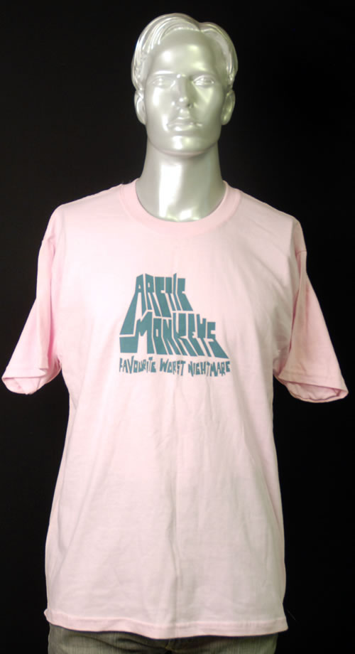 Arctic Monkeys Favourite Worst Nightmare T-Shirt [L] t-shirt UK MEOTSFA633352