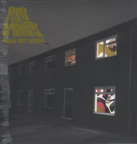 Arctic Monkeys Favourite Worst Nightmare vinyl LP album (LP record) Canadian MEOLPFA405285