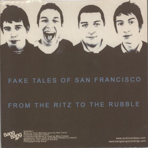 Arctic Monkeys Five Minutes With Arctic Monkeys - EX 7" vinyl single (7 inch record / 45) UK MEO07FI360818