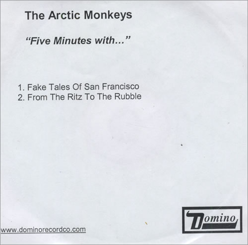 Arctic Monkeys Five Minutes With... CD-R acetate UK MEOCRFI432731