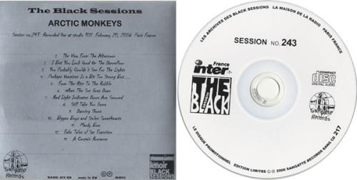 Arctic Monkeys The Black Sessions CD album (CDLP) French MEOCDTH440918