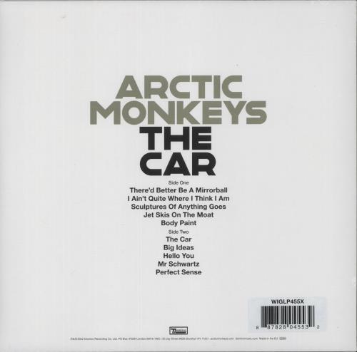 Arctic Monkeys The Car - Custard Vinyl Edition - Sealed + Booklet vinyl LP album (LP record) UK MEOLPTH869928