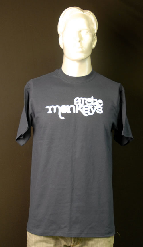 Arctic Monkeys White Logo T-Shirt - Medium t-shirt UK MEOTSWH633353
