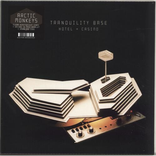 Arctic Monkeys Tranquility Base Hotel + Casino - 180gm - Clear - Sealed vinyl LP album (LP record) UK MEOLPTR696258