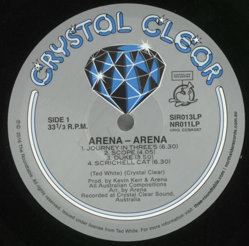 Arena (70S) Arena - RSD16 vinyl LP album (LP record) Australian 75ILPAR857147