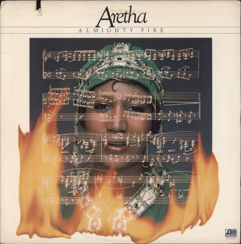 Aretha Franklin Almighty Fire vinyl LP album (LP record) US ARELPAL644417