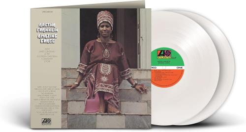Aretha Franklin Amazing Grace - 50th Anniversary White Vinyl - Sealed 2-LP vinyl record set (Double LP Album) US ARE2LAM878588