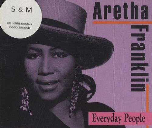 Aretha Franklin Everyday People CD single (CD5 / 5") UK AREC5EV91361