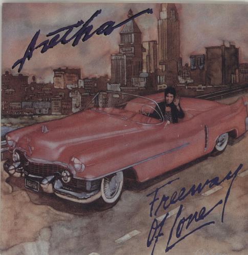 Aretha Franklin Freeway Of Love 7" vinyl single (7 inch record / 45) UK ARE07FR248088
