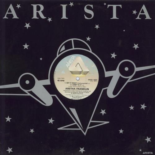 Aretha Franklin Get It Right 12" vinyl single (12 inch record / Maxi-single) UK ARE12GE802005