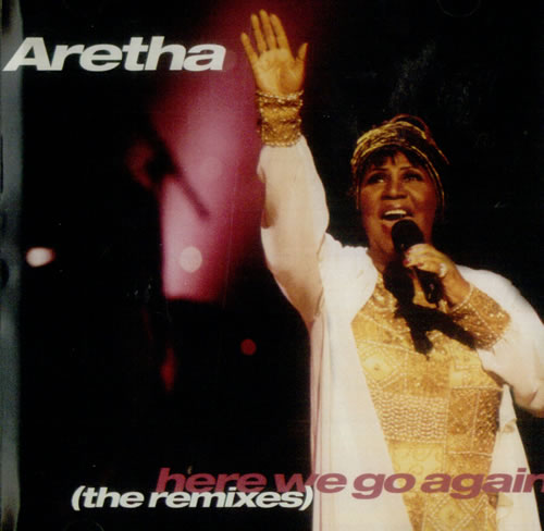 Aretha Franklin Here We Go Again - Remixes CD single (CD5 / 5") US AREC5HE209709