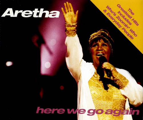 Aretha Franklin Here We Go Again CD single (CD5 / 5") UK AREC5HE545593