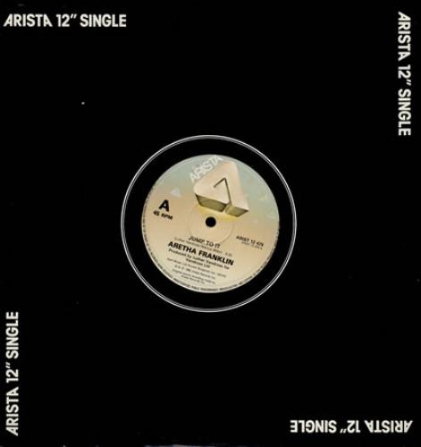 Aretha Franklin Jump To It 12" vinyl single (12 inch record / Maxi-single) UK ARE12JU114089