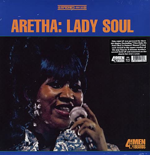 Aretha Franklin Lady Soul vinyl LP album (LP record) US ARELPLA349325
