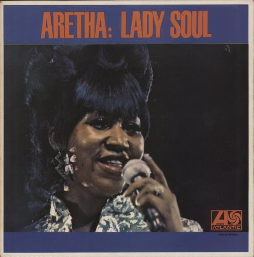 Aretha Franklin Lady Soul vinyl LP album (LP record) UK ARELPLA547043