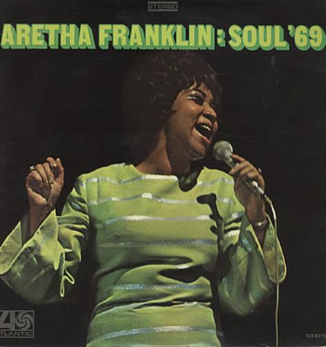 Aretha Franklin Soul '69 vinyl LP album (LP record) US ARELPSO324556