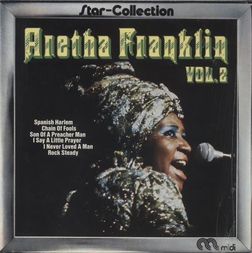 Aretha Franklin Star Collection II vinyl LP album (LP record) German ARELPST890362