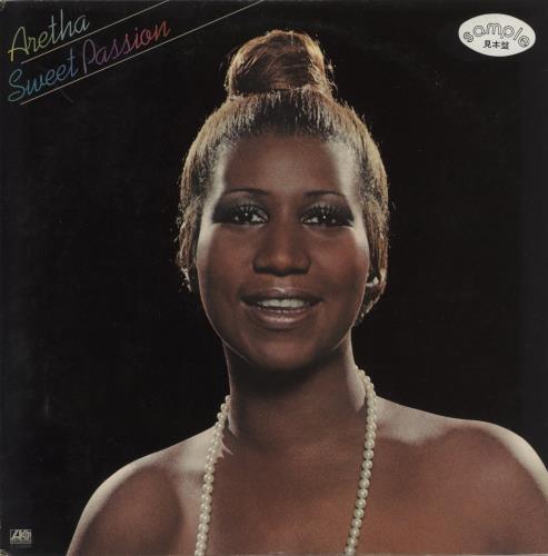Aretha Franklin Sweet Passion vinyl LP album (LP record) Japanese ARELPSW873808