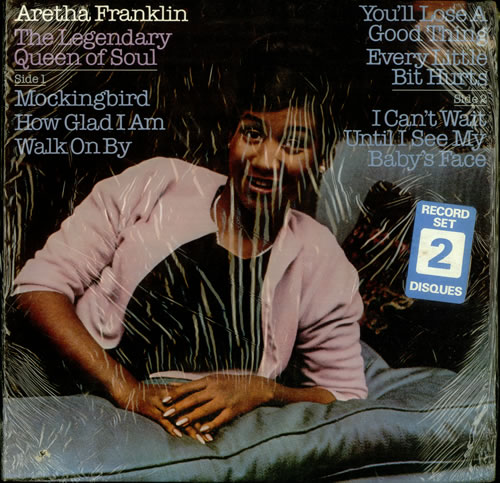 Aretha Franklin The Legendary Queen Of Soul - Sealed 2-LP vinyl record set (Double LP Album) Canadian ARE2LTH447262