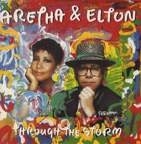Aretha Franklin Through The Storm 12" vinyl single (12 inch record / Maxi-single) UK ARE12TH19992