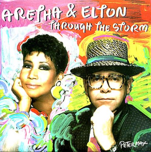 Aretha Franklin Through The Storm 7" vinyl single (7 inch record / 45) Australian ARE07TH73875