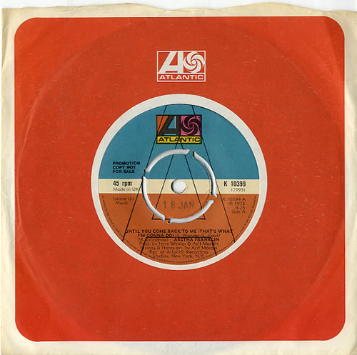 Aretha Franklin Until You Come Back To Me 7" vinyl single (7 inch record / 45) UK ARE07UN616614