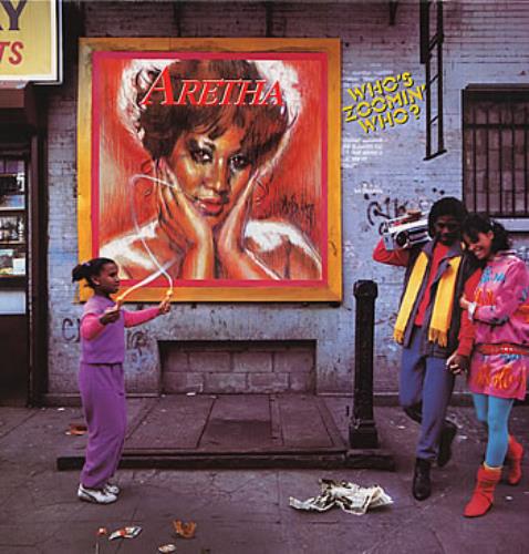 Aretha Franklin Who's Zoomin' Who? vinyl LP album (LP record) German ARELPWH296536