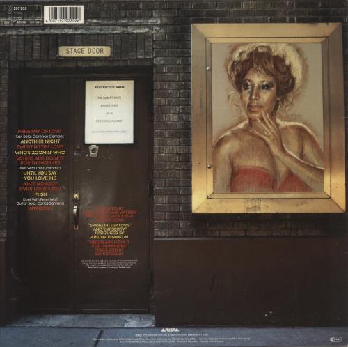 Aretha Franklin Who's Zoomin' Who? vinyl LP album (LP record) German ARELPWH685279