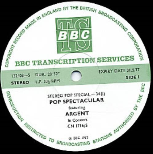 Argent Pop Spectacular vinyl LP album (LP record) UK RGELPPO143440