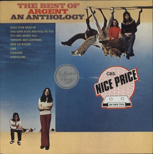 Argent The Best Of Argent vinyl LP album (LP record) UK RGELPTH579018