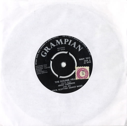 Argo Cameron The Dounie Hill 7" vinyl single (7 inch record / 45) UK A5X07TH558565