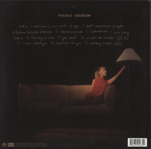 Ariana Grande Eternal Sunshine - Ruby Red Vinyl vinyl LP album (LP record) US F6JLPET855156