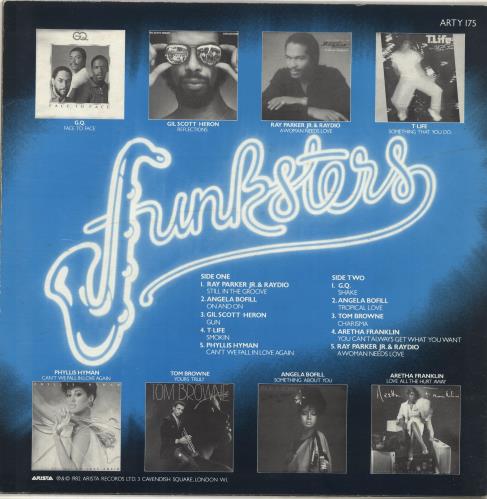 Arista Blues & Soul Arista Funksters vinyl LP album (LP record) UK A6JLPBL693365
