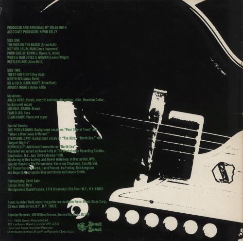 Arlen Roth Hot Pickups vinyl LP album (LP record) UK AR6LPHO329121