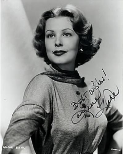 Arlene Dahl Autographed Publicity Photograph photograph UK AD4PHAU268983