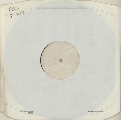 Arlo Guthrie Outlasting The Blues - Test Pressing vinyl LP album (LP record) UK AOGLPOU686675