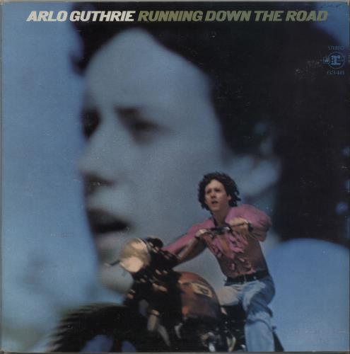 Arlo Guthrie Running Down The Road vinyl LP album (LP record) UK AOGLPRU425170