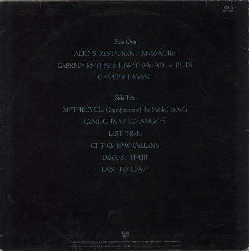 Arlo Guthrie The Best Of vinyl LP album (LP record) UK AOGLPTH508977