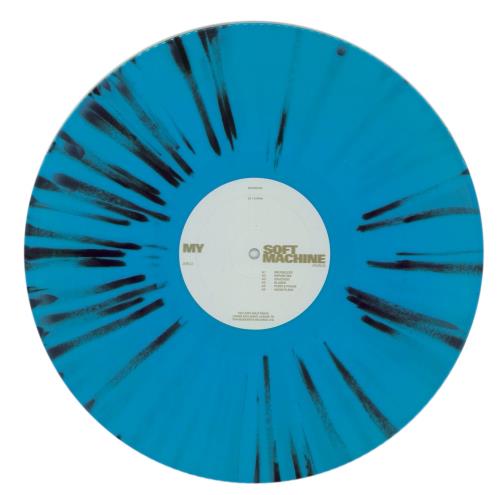 Arlo Parks My Soft Machine - Blue With Black Splatter Vinyl vinyl LP album (LP record) UK 2WMLPMY870490