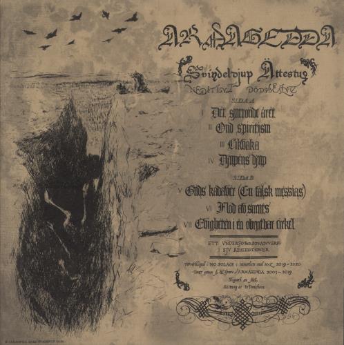 Armagedda Svindeldjup Attestup vinyl LP album (LP record) Swedish 9VMLPSV868431