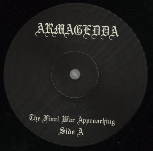Armagedda The Final War Approaching vinyl LP album (LP record) Swedish 9VMLPTH868532