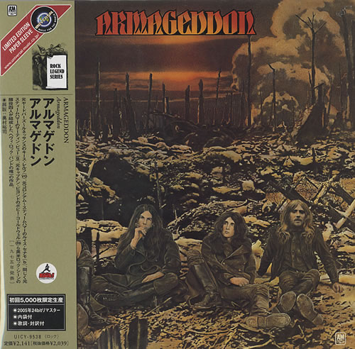 Armageddon (70s) Armageddon CD album (CDLP) Japanese GDOCDAR440614