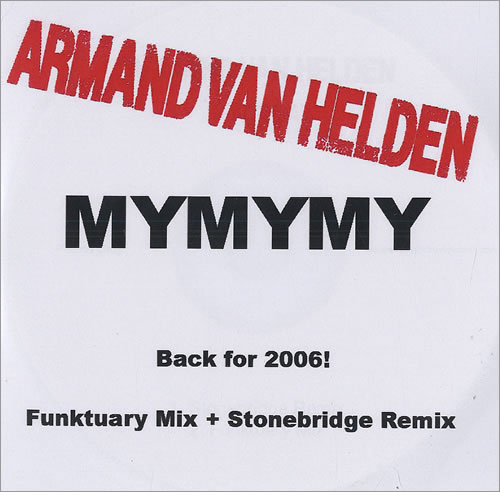 Armand Van Helden My My My CD-R acetate UK AA2CRMY478684
