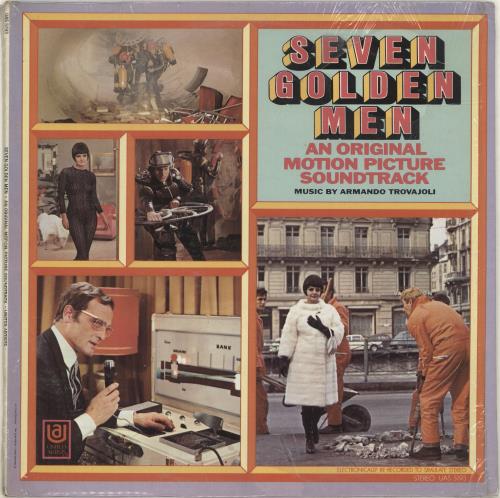 Armando Trovaioli Seven Golden Men vinyl LP album (LP record) US QTMLPSE692360