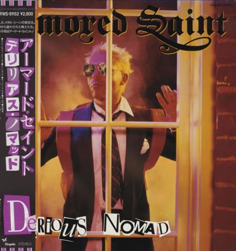 Armored Saint Delirious Nomad vinyl LP album (LP record) Japanese AA6LPDE400516