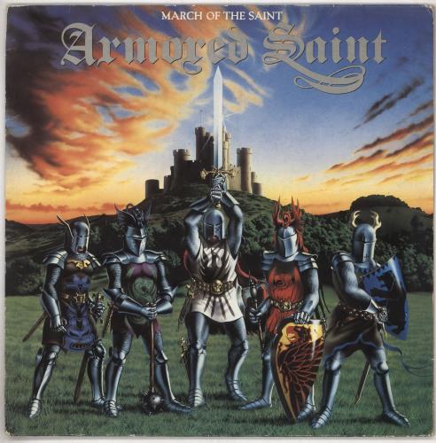 Armored Saint March Of The Saint vinyl LP album (LP record) UK AA6LPMA439256
