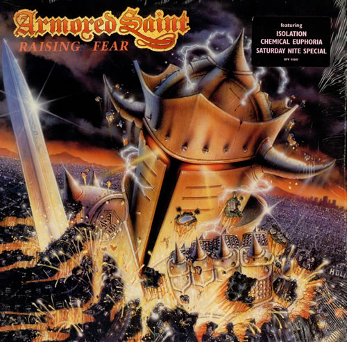 Armored Saint Raising Fear vinyl LP album (LP record) US AA6LPRA492344