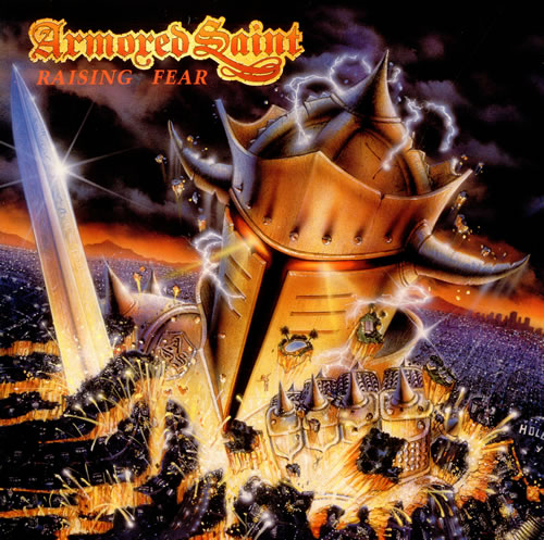 Armored Saint Raising Fear vinyl LP album (LP record) UK AA6LPRA516531