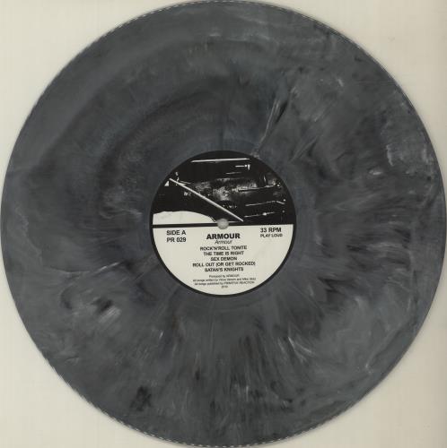 Armour Armour - Grey Marbled Vinyl vinyl LP album (LP record) Finnish O2WLPAR678684